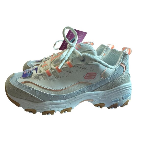 Skechers Women's D'Lites Bold Views Size 6 Memory Foam Athletic Shoes NEW - Picture 8 of 15